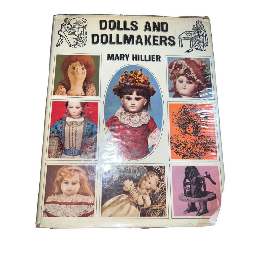 Dolls and Dollmakers by Hillier, Mary Hardback Book